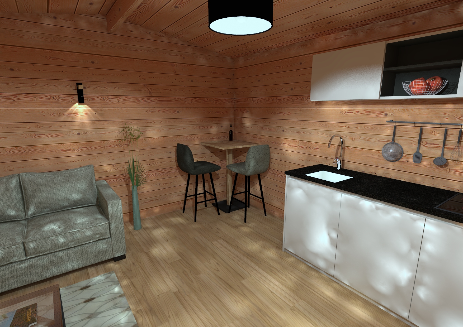 Chalet OUTRIAZ - intérieur 1