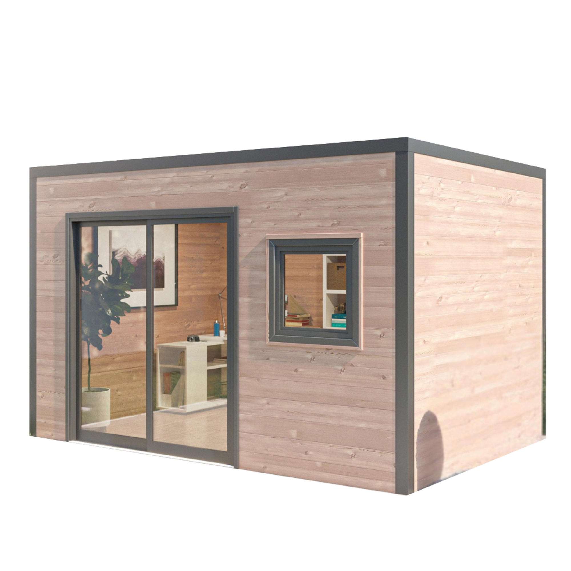chalet design 3x3 fond blanc